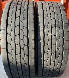 【2022年製造】　245/70R19.5 136/134 J　ダンロップ　ENASAVE SP688 ミックスタイヤ　245/70/19.5　2本　トラックタイヤ