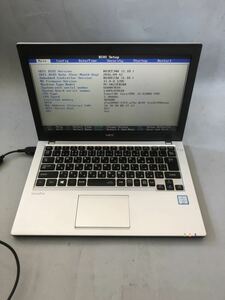 JXJK1095【ジャンク】NEC VK23TB-R/PC-VK23TBZDR/Core i5-6200U 2.30GHz/メモリ 4G/HDD 500GB/動作未確認/BIOS確認済