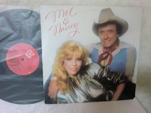 (OS)何点でも同送料 LP/レコード/MELL TILLIS AND NANCY SINATRA / MEL & NANCY メル・ティリス ナンシー・シナトラ/US