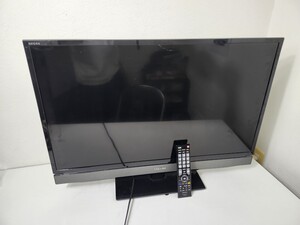 TOSHIBA 液晶カラーテレビ REGZA 32V型 2012年から2015年製造 マルチリモコン付きホテル使用