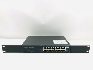 中古動作品 FUJITSU SH1516C 100Mbps対応多ポートスイッチングハブ 