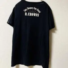 a0684❤️ロデオクラウンズ　ロゴ入りTシャツ 【M】半袖　ユニセックス　黒　❤️