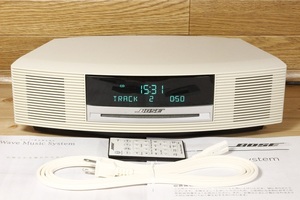 ★美品 きれいな白 BOSE Wave music system AWRCCC CD/FM/AM★