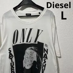 【入手困難】diesel tシャツ 半袖 プリント only Lサイズ