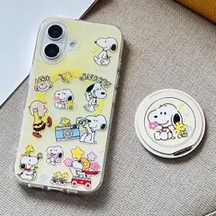 スヌーピーiphoneケース スマホケース snoopy リング付き MagSafe対応 ハードケース 可愛い  iphone15proケース  iphone14ケース iPhone13proケース iphone16-12