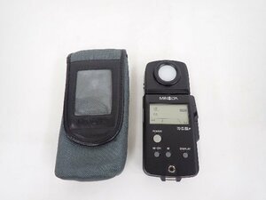 MINOLTA ミノルタ COLOR METER IIIF カラーメーター 露出計 ケース付 ∴ 70520-8