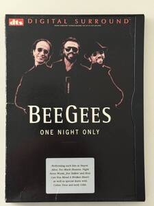 BEE GEES ONE NIGHT ONLY LIVE in VEGAS 1997 DTSビージーズ ワンナイトオンリー 全31曲収録 米国盤 リージョンフリー 美品