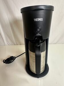 【#SR】 THERMOS コーヒーメーカー ECJ-700 ブラック 真空断熱ポットコーヒーメーカー サーモス BK