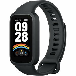 【新品・送料無料・おまけ付】Xiaomi Smart Band 9 Active ブラック 1.47インチ 2024年11月14日発売