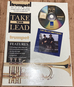 トランペット楽譜集「Take The Lead」CD付き