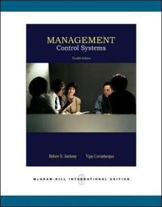 [A12131823]Management Control Systems