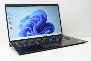 1円スタート ノートパソコン Windows11 WPS office搭載 VAIO ProPK VJPK11C12N 第8世代 Core i5 SSD256GB メモリ8GB カメラ 14インチ