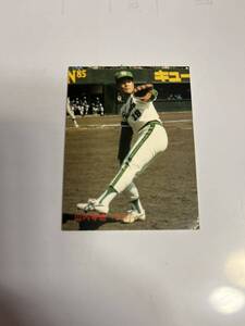 レア　カルビー　プロ野球カード　85年 山内孝徳　南海　ホークス　チップス　431 中古品　当時物 100円～売り切り