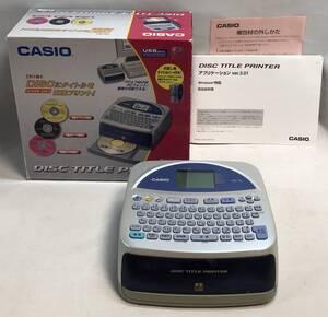 ◇CASIO　カシオ　ディスク タイトル プリンター　CW-70　レーベルプリンター