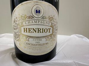 【希少】1985Henriot Cuve des Enchanteleurs Brutヴィンテージシャンパーニュ750ml・レア物入手困難シャンパーニュ箱無・古酒SALE