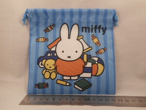 【即決、送料140円】ミッフィー 巾着【71760】可愛い miffy 小物 巾着袋