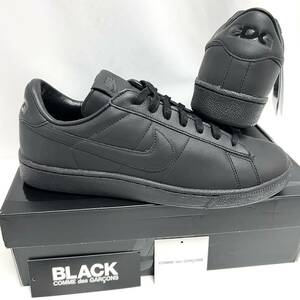 27.5cm 新品 コムデギャルソン ナイキ コラボ スニーカー TENNIS CLASSIC テニスクラシック 黒 BLACK COMME des GARCONS NIKE ギャルソン