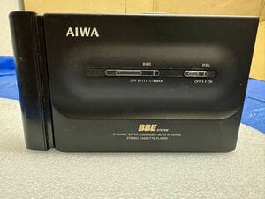 AIWA HS-PL50 ポータブルカセットプレーヤー 未確認　ジャンク扱い