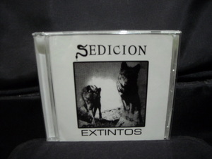 輸入盤CD/SEDICION/セディション/EXTINTOS/80年代メキシカンハードコアパンクHARDCORE PUNKメキシコMEXICO中南米