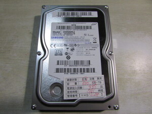 【YHD0528】★（正常）SAMSUNG HD502HJ 3.5inch/内蔵HDD/S-ATA/500GB/電源投入回数:449回/累積時間:569時間★中古