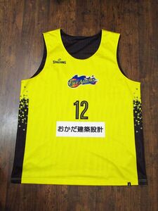 香川ファイブアローズ　リバーシブルユニフォーム　＃12　サイズ4XL