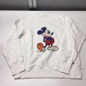 送料無料★Disney UNIQLO ディズニー×ユニクロ★スウェットトレーナー ニット★メンズ Lサイズ♯31015sjj18