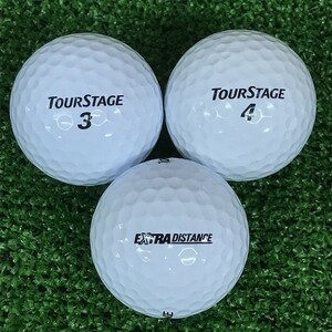 ロストボール ツアーステージ EXTRA DISTANCE ホワイト 20個 ABランク 中古 ゴルフボール ロスト TOURSTAGE エコボール