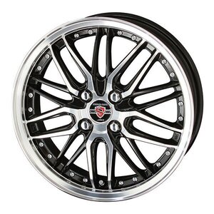 AME シュタイナー LMX 17インチ×6.5J +45 4穴 100 ホイール STEINER ブラポリ 17x6.5J