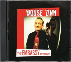 貴重盤 / MOUSE ZINN - THE EMBASSY RECORDINGS CD / 極上 UK ロカビリー Legend / Red Hot