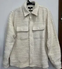 Stussy Boucle Wool Cpo Shirt ウール シャツ