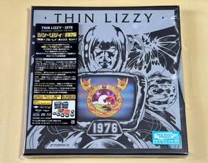 新品国内盤BOX THINLIZZY シンリジィ★1976 ［5SHM-CD+Blu-ray Audio+ブックレット］＜完全生産限定盤＞ “脱獄””詐欺師のジョニー”