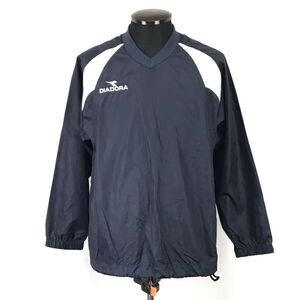 ディアドラ/DIADORA★ピステ/ウインドブレーカー【キッズ150/紺/navy】トップス/Vネック/Tops/Shirts◆BH646