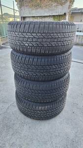 ヨコハマ ジオランダーA/T G015 255/55R18 MAD & SNOW 中古品 2023年製造 溝8.5ｍｍ