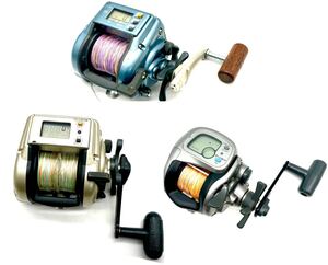 電動リール 3点 まとめ SHIMANO Daiwa DIGITANA SLS 小船 1000 / 小船1000EV / TANASENSOR-R300DX 