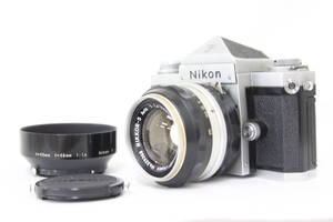 【返品保証】 【前期型】 ニコン Nikon F アイレベル nikkor-S Auto 50mm F1.4 ボディ レンズセット v9318