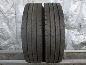 UT2540-トーヨータイヤ M317A 235/70R22.5 138/135J 中古 9分山 2本セット サマータイヤ 2022年製