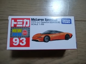 tomica トミカ　マクラーレン　speedtail　初回特別仕様　