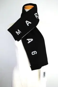 大人もOK！ MM6 Maison Margiela ロゴ マフラー