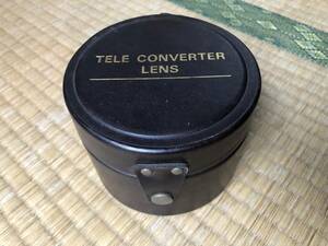 美品 カメラ 1.5x Tele Converter Lens テレ・コンバーター・レンズ 日本製 ケース付き