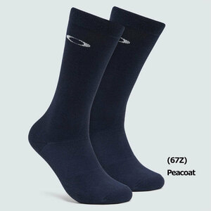 【定価2,750円】オークリー レディースソックス (FOS800027-67Z PEACOAT) Elevate Golf Socks 新品値札付き 2024新作【OAKLEY正規品】