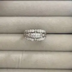 pt900 0.5ct デザインダイヤモンドリング　#11