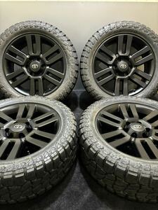 LT265/50R20 10PR MONSTA/RT HYBRID 21年製 トヨタ FJクルーザー 純正 20インチ 7J ＋15 139.7 6H 夏タイヤ 4本 マッドブラック(1-F217)