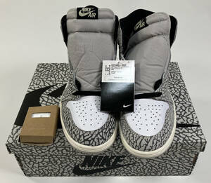 NIKE AIR JORDAN 1 RETRO HIGH OG White Cement 27.5cm DZ5485-052 ナイキ エア ジョーダン 1 レトロ ハイ ホワイト セメント