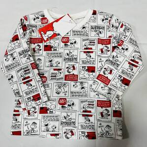 ◎★6757*激安sale!!新品 こども服 　長袖Tシャツsize80　1枚★PEANUTS.スヌーピー