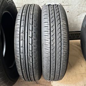 155/80R13 中古夏タイヤ　ヨコハマ2021年製 2本セット：8000円