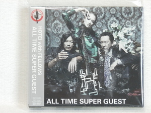 ＜新品同様＞　布袋寅泰　/　 HOTEI with FELLOWS ALL TIME SUPER GUEST (CD+DVD スリーブBOX仕様　ピック2枚付)　帯付　国内正規セル版