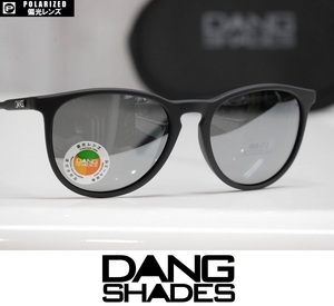 【新品】DANG SHADES FENTON サングラス 偏光レンズ Black Soft/Chrome Mirror Polarized 正規品 vidg00293