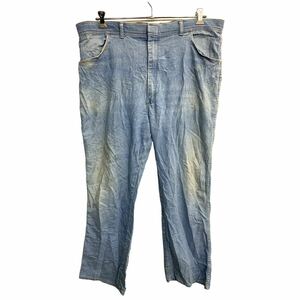 Wrangler ロングパンツ W44 ラングラー ライトブルー USA製 古着卸 アメリカ仕入 2403-234