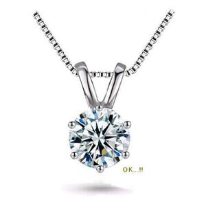 Ｆn- 05 限定！・揺れる！！/ 一粒 Diamond / 1.27ct / Pt900刻有 / オリジナル / ネックレス-　プレゼントBOX付！