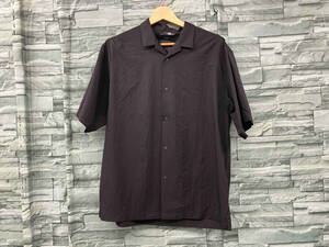 THE NORTH FACEザノースフェイス Swallowtail Open Collar Shirt／NR12232R 半袖シャツ ブラック